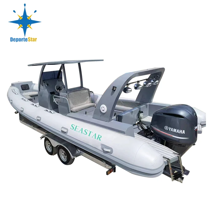 Nadmuchiwana łódka żebrowa o długości 28 stóp: kompletny przewodnik po wydajności i wszechstronności aluminiowego RIB 860